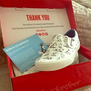 Bucketfeet x Bark&Co Collaboration Shoes